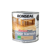 Ronseal Diamond Hard Floor Varnish - Clear Matt 2.5L